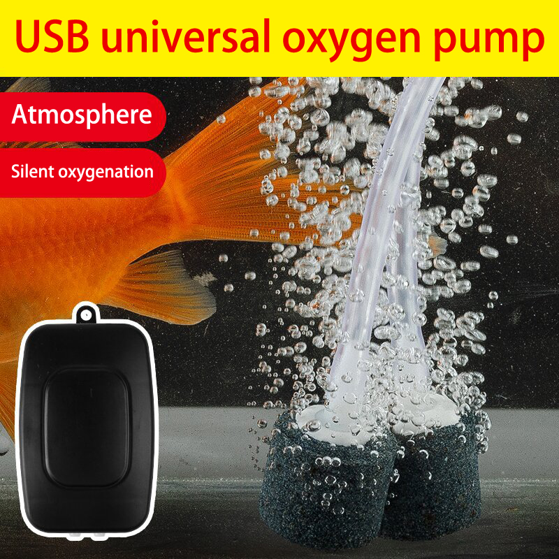 Aquarium Fish Accessories - Mini akvaryum hava pompası kiti oksijen
