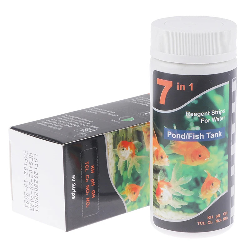 Aquarium Fish Quality - 7'si 1 Arada PH Test Şeridi,