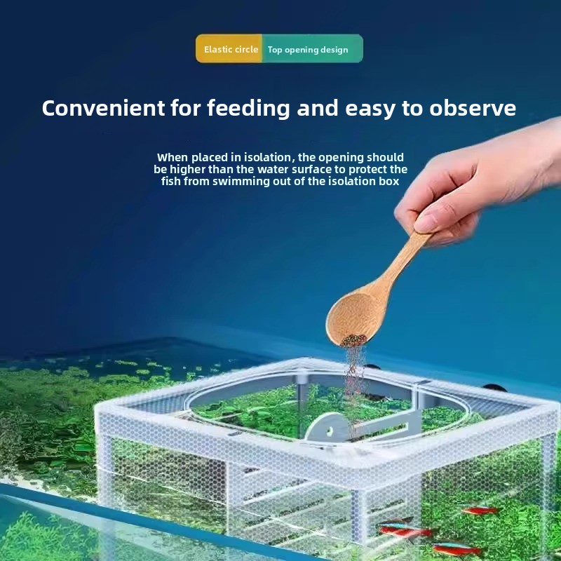 Tank Divider Mesh - Akvaryum Balık Yetiştirme Ağı, İzolasyon Kutusu,