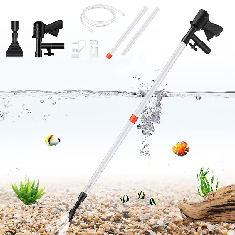 Gravel Vacuum Cleaner - Akvaryum Balık Tankı Su Değiştirme Pompası