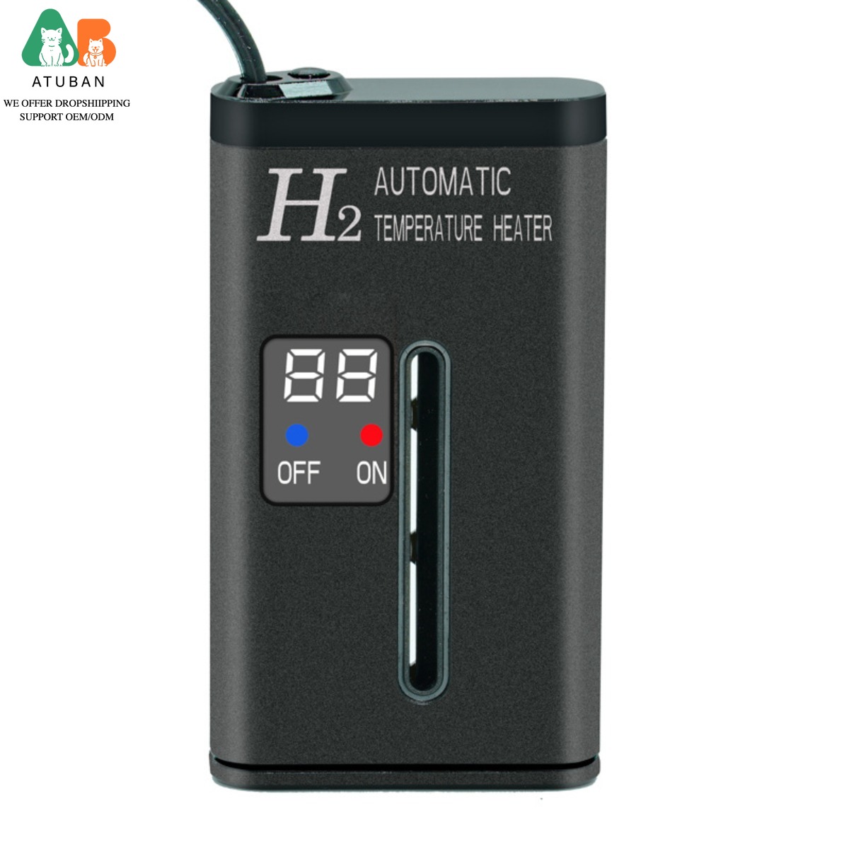 Aquarium Fish Uk - ATUBAN15-50W Dalgıç Dijital Ekranlı Mini Akvaryum