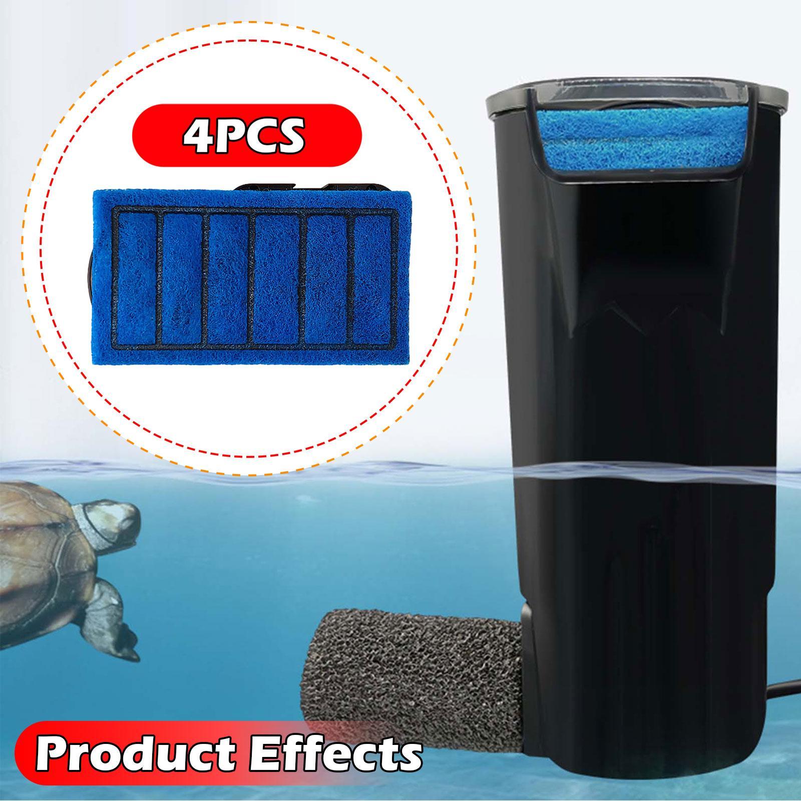 Aquarium Fish Accessories - 4 Parça Tank Filtre Kartuşları Kurulumu