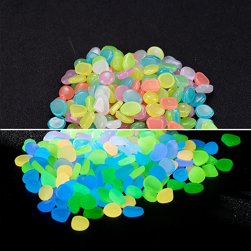 C 100 adet Bahçe Dekor Aydınlı - Aquarium Fish Accessories incelemesi ve fiyatı
