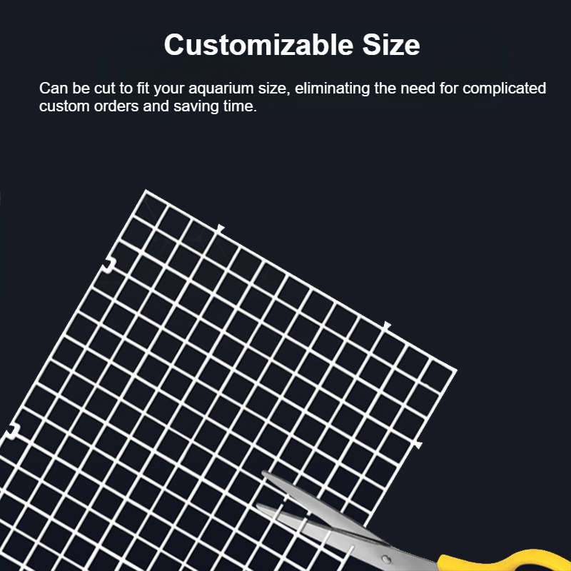 Akvaryum Bölücü Izgarası Plast - Tank Divider Mesh incelemesi ve fiyatı