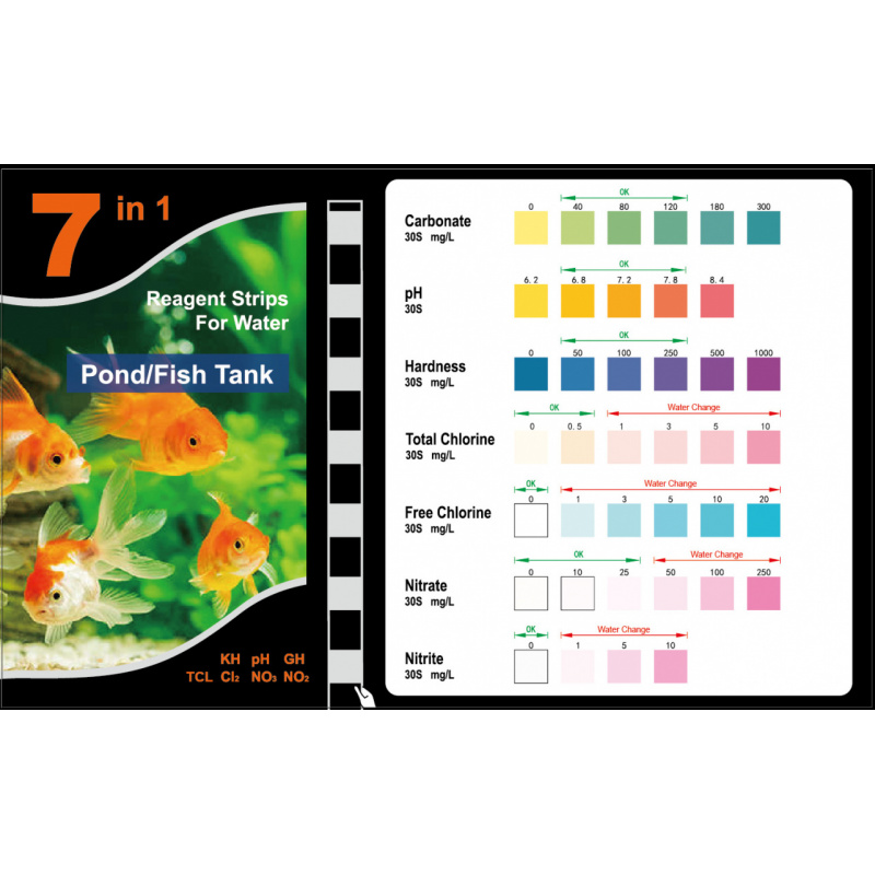7'si 1 Arada PH Test Şeridi, A - Aquarium Fish Quality incelemesi ve fiyatı