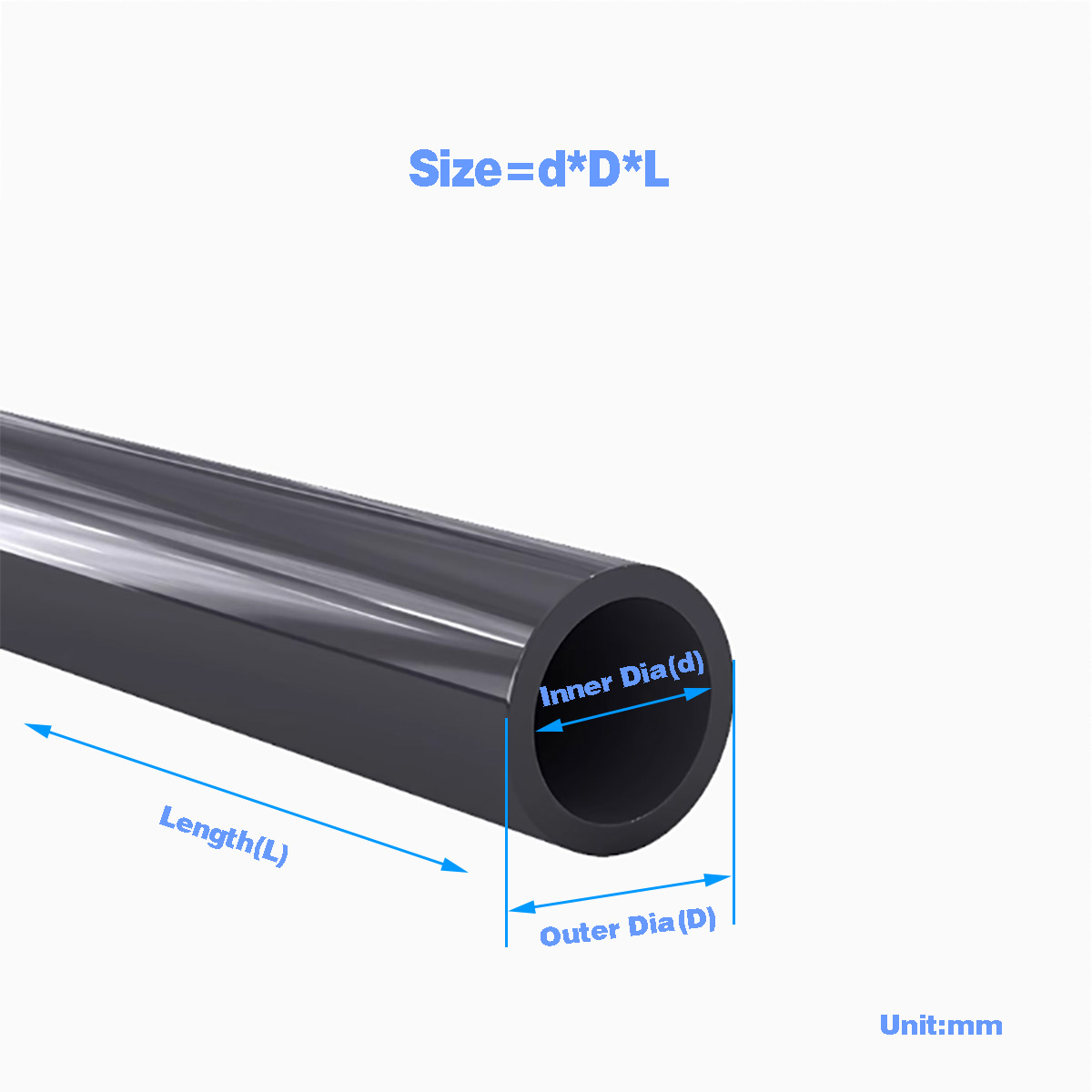 Siyah PVC Plastik Boru Içi Boş - Aquarium Fish Accessories incelemesi ve fiyatı