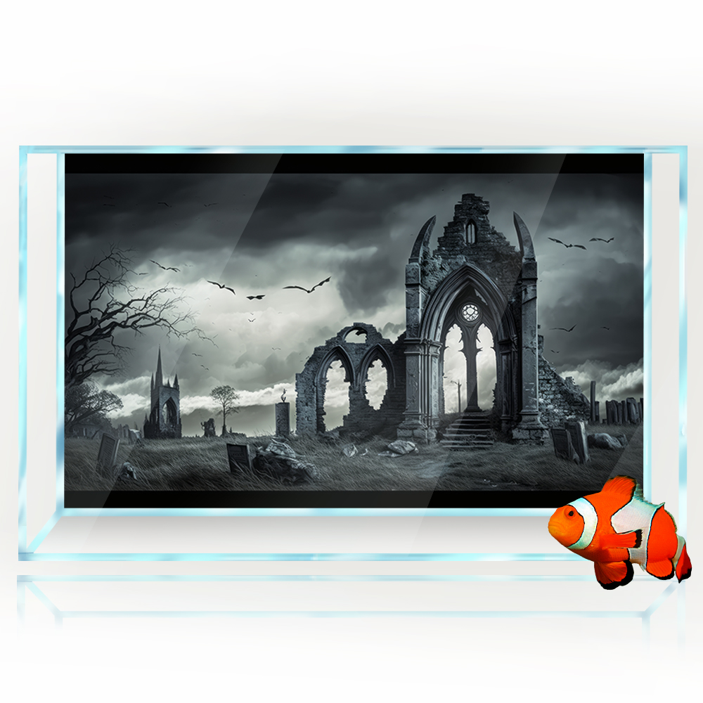 Akvaryum arka plan Sticker dek - Aquarium Fish Poster incelemesi ve fiyatı